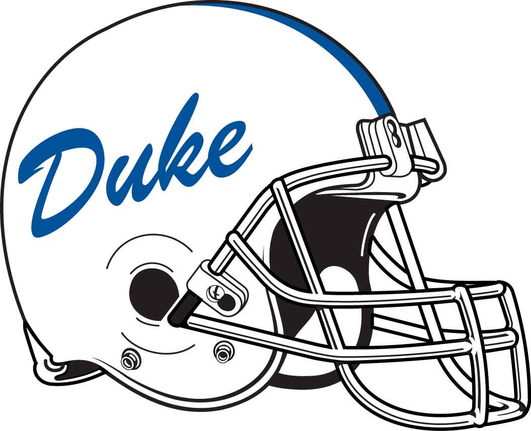 Duke Blue Devils 1981-1993 Helmet Logo iron on paper